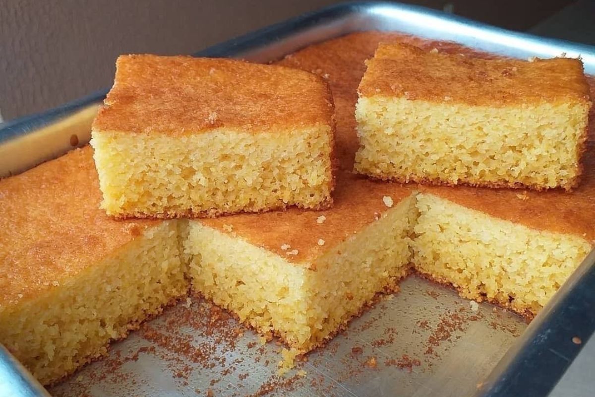 Bolo De Milharina Simples Receita R Pido