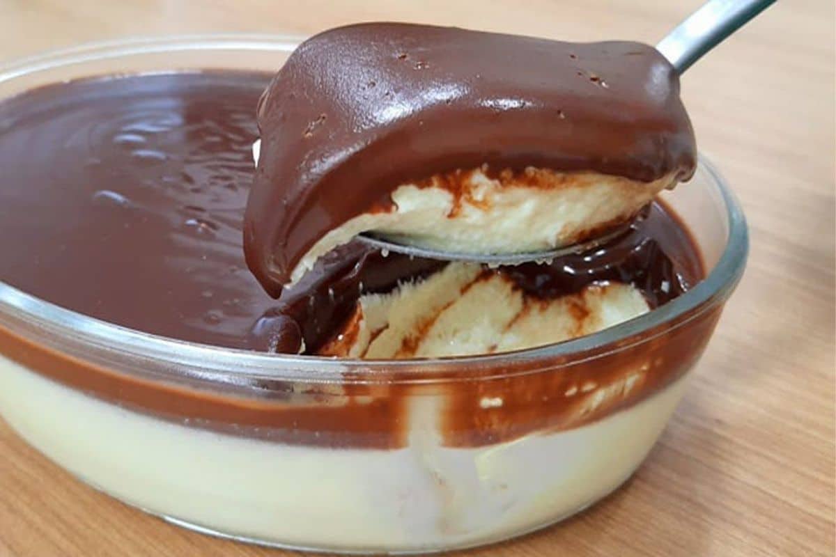 Sobremesa de Ninho Nutella Fica Fantástica Receita Rápido