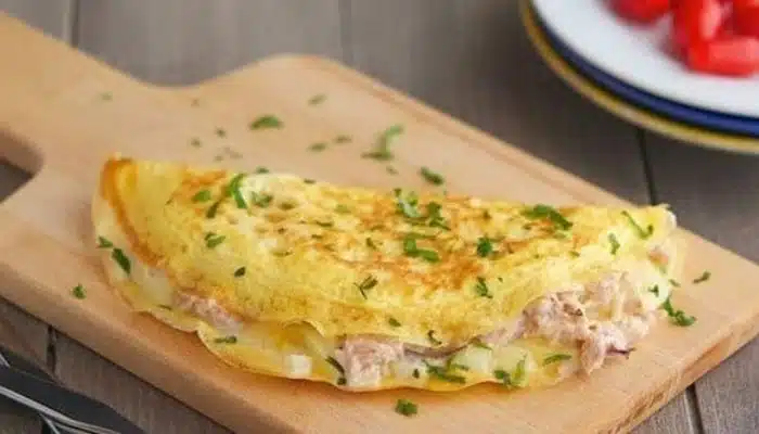 Como Fazer Omelete de Atum