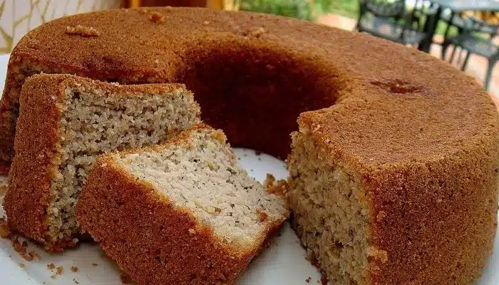 Simples e Rápido Bolo de Batata Doce