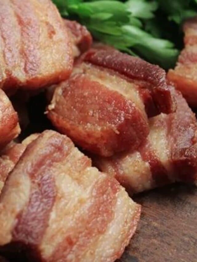 Panceta Frita Deliciosa e Suculenta Super Fácil de Fazer Receita Rápido