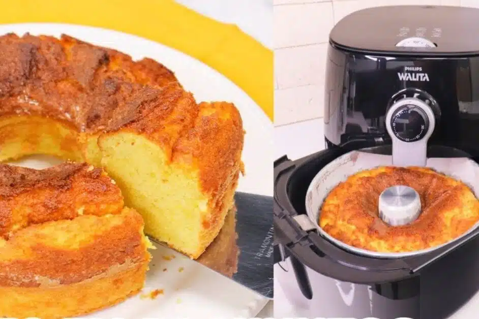 Como Fazer Bolo de Laranja na Airfryer