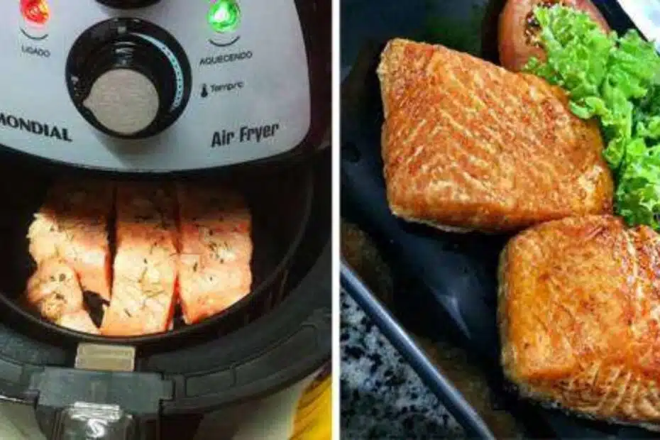 Receita de Salmão na Airfryer