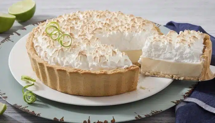 Delicioso Receita de Torta de Limão Com Merengue