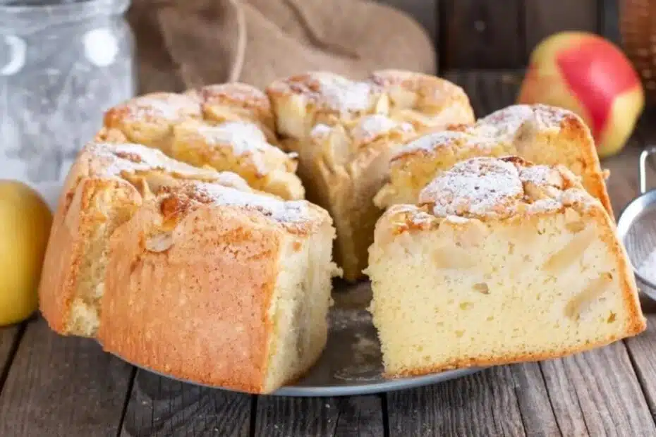 Fácil Receita de Bolo de Maça com Canela de Liquidificador