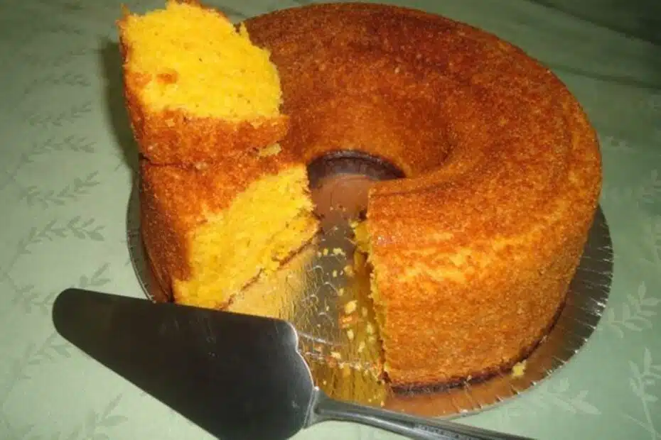 Fácil Receita de Bolo de Milho de Lata e Fubá