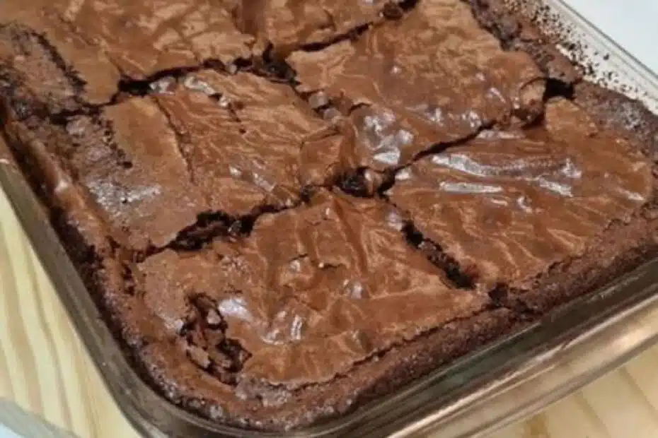 Brownie Fácil e Saboroso