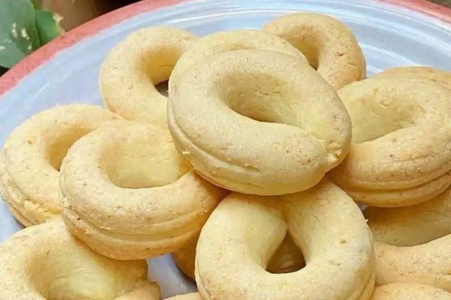 Receita de Biscoito de Queijo Delicioso