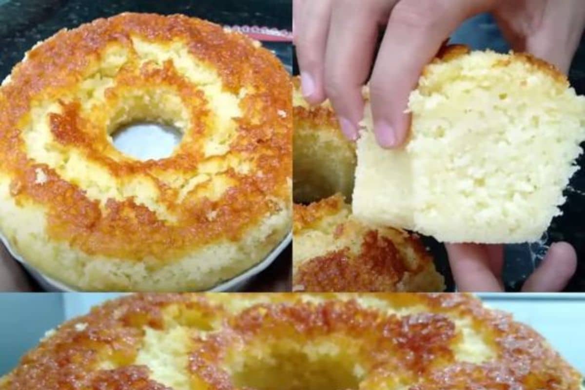 Como Fazer Bolo 3 Ingredientes