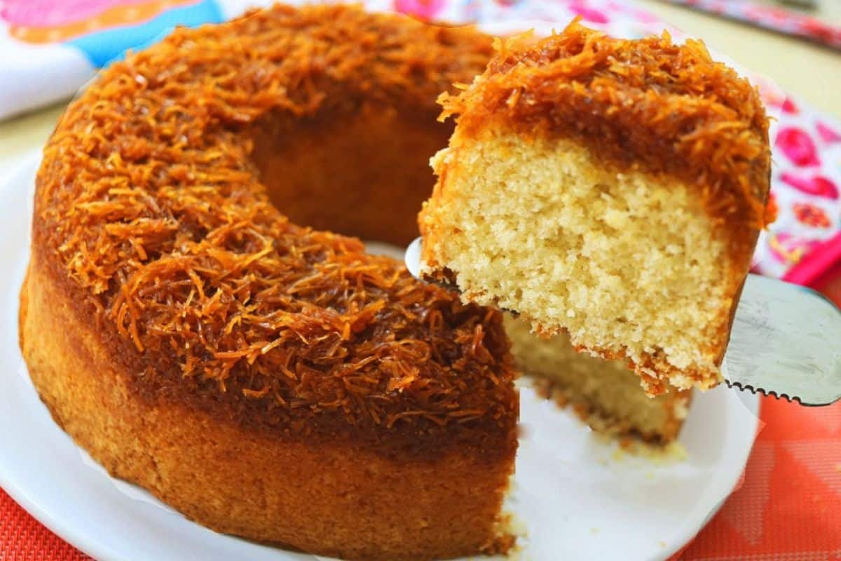 Bolo Cocada Prático e Saboroso
