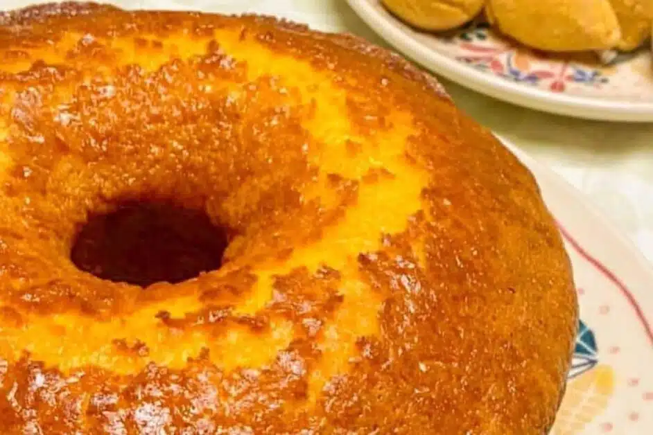 Bolo de Cenoura com Laranja ⁣sem Glúten e sem Lactose