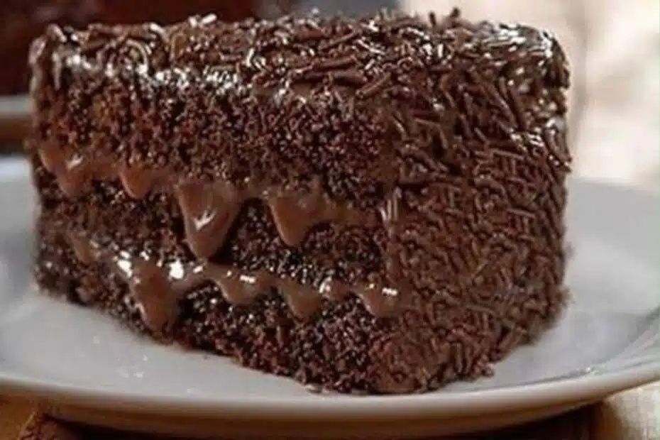 Bolo de Chocolate Prático