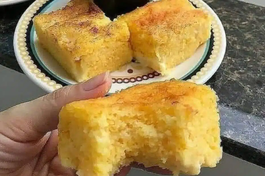 Bolo de Flocão de Milho