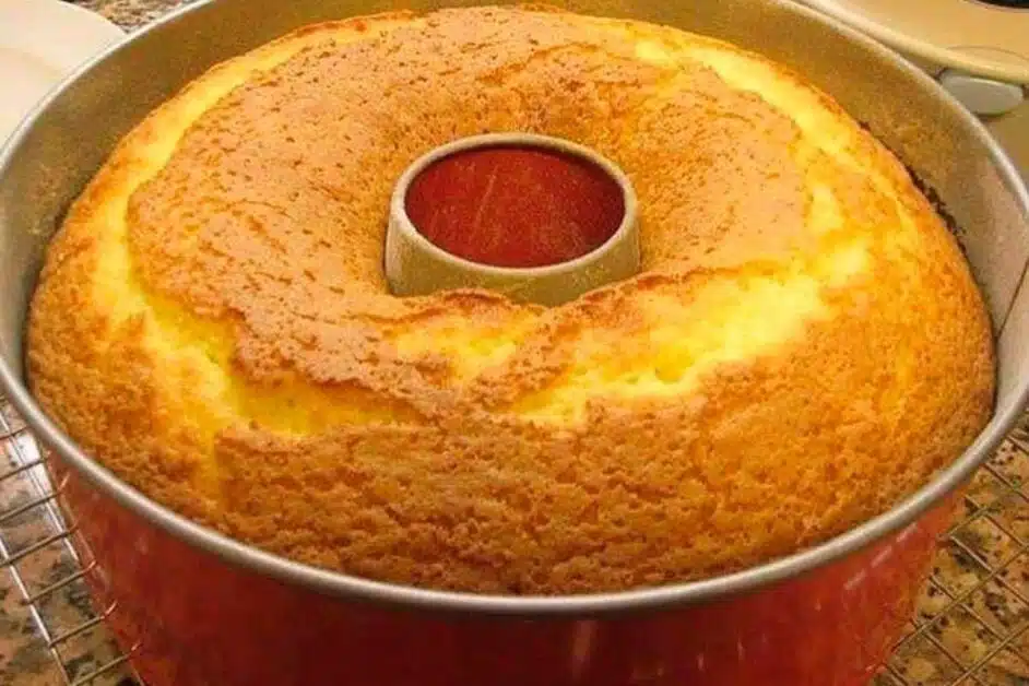 Receita de Bolo de Laranja Fofinho