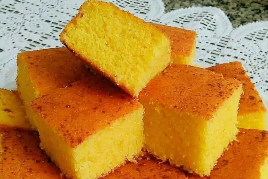 Como Fazer Bolo de Milho Prático Super Fácil