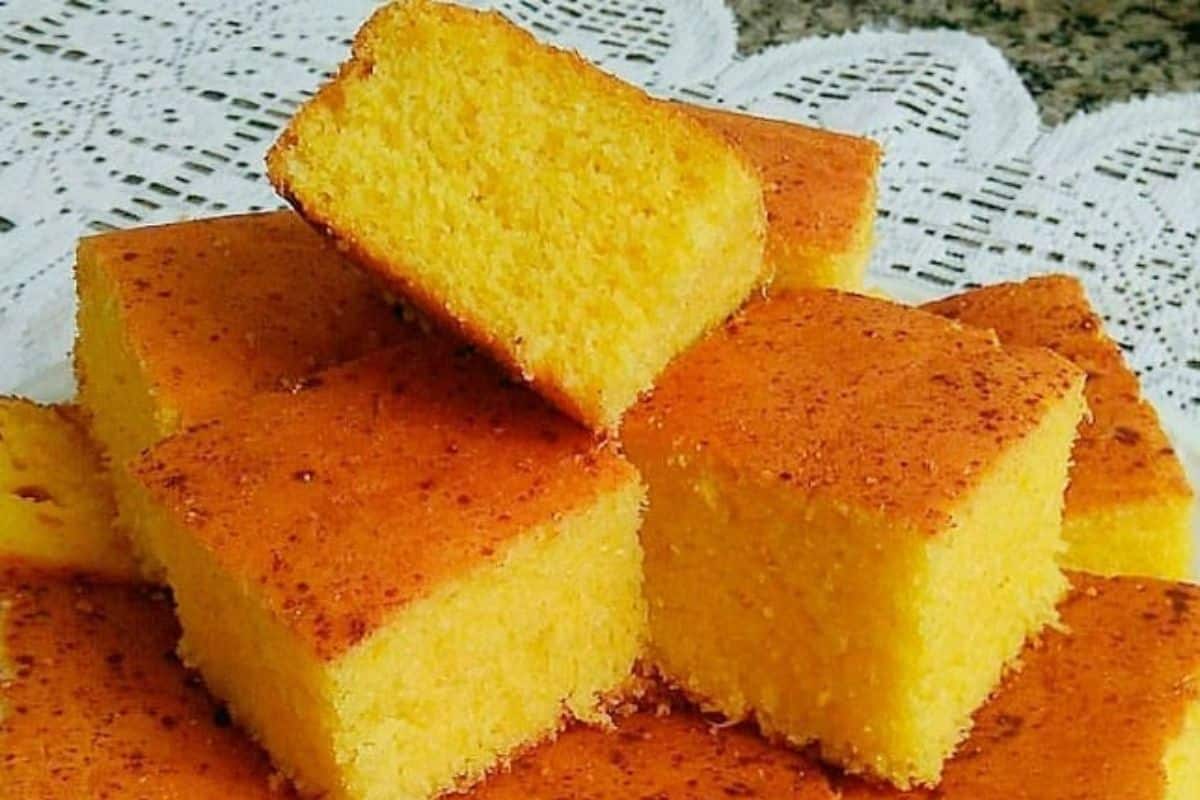 Como Fazer Bolo de Milho Prático Super Fácil