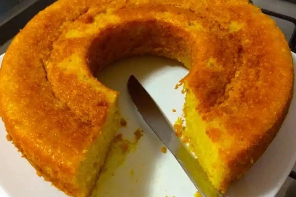 Receita de Bolo de Milho Simples e Delicioso