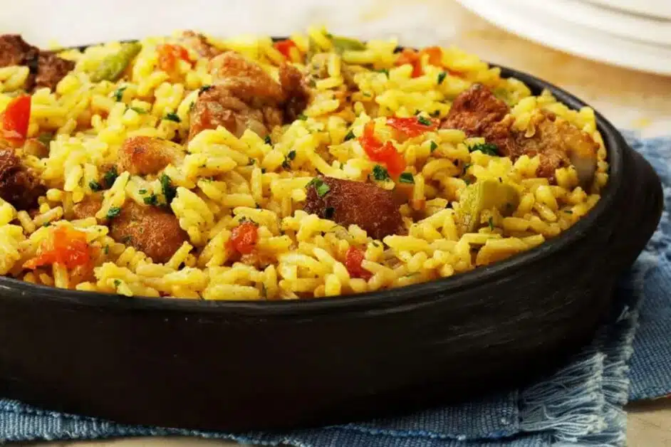 Receita de Galinhada com Arroz