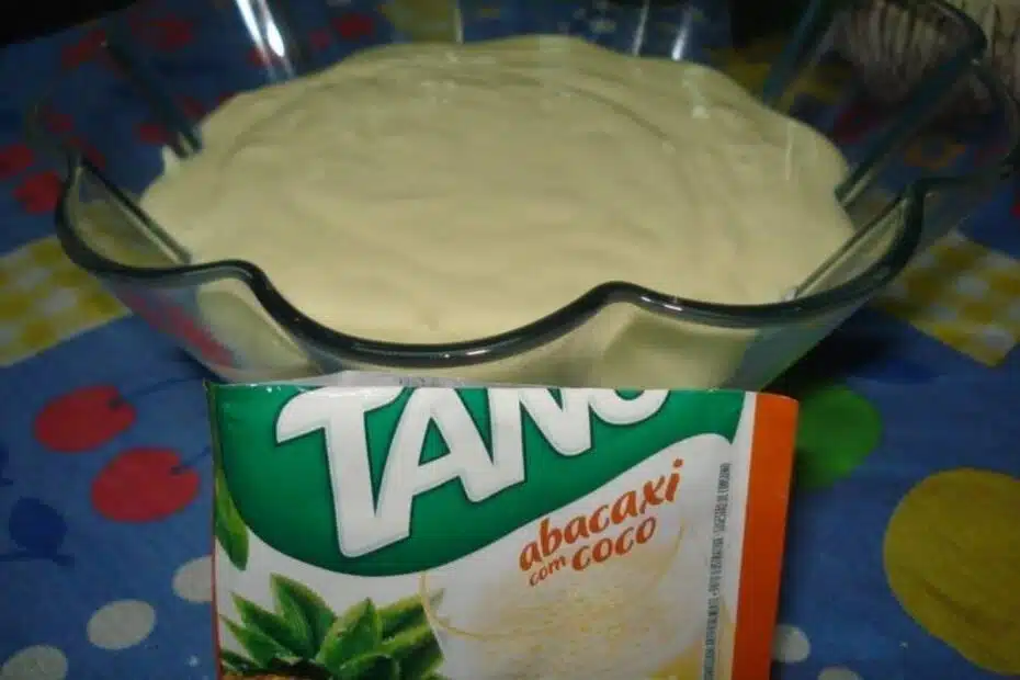 Como Fazer Mousse de Tang