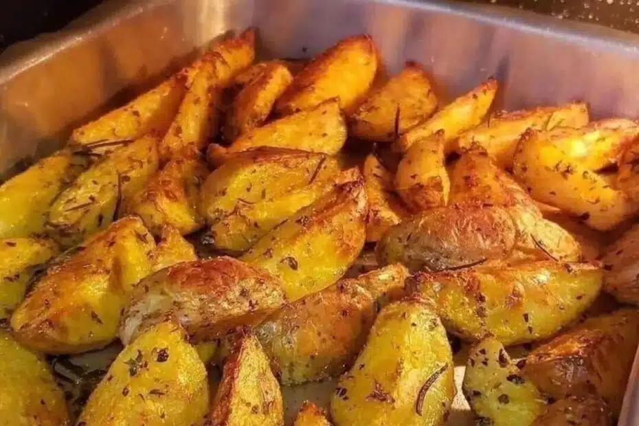 Receita de Batatas Rústicas