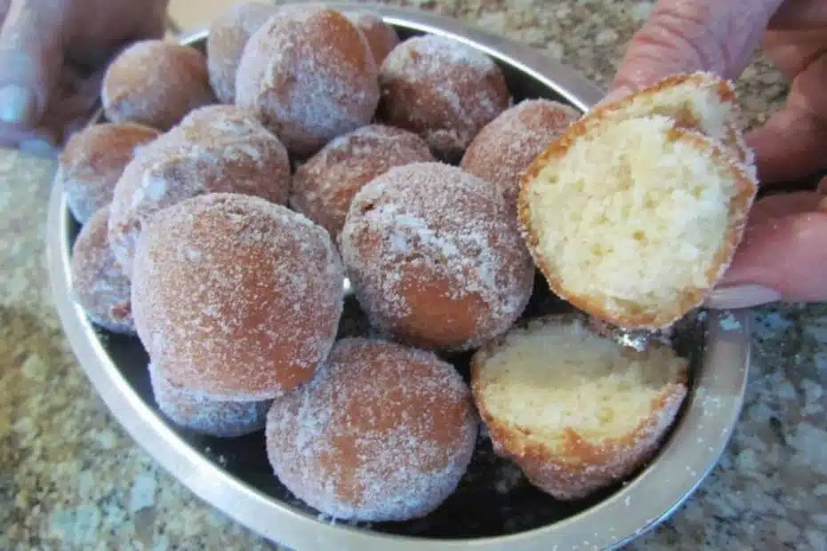 Receita de Bolinho de Chuva Sequinho