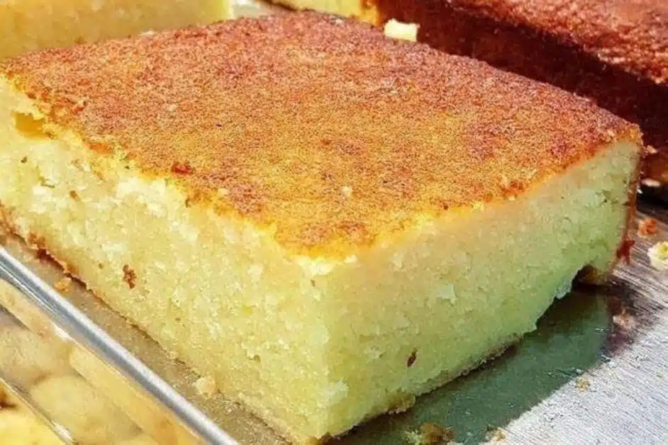 Receita de Bolo de Aipim Tradicional