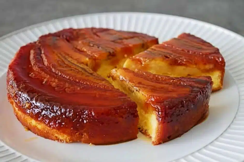 Bolo de Banana Caramelada