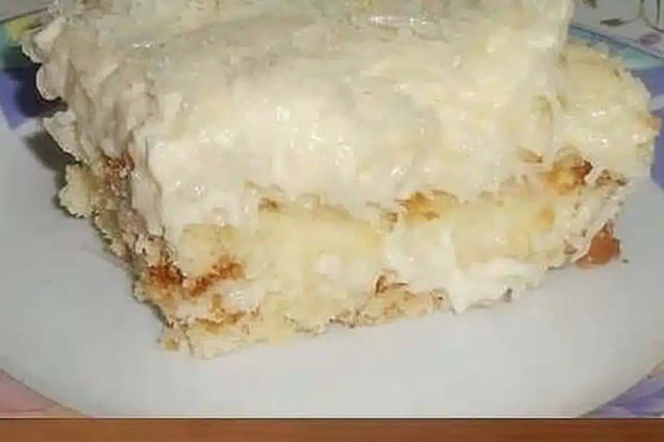 Bolo de Coco Molhadinho