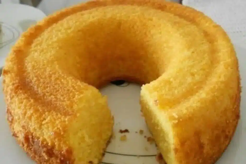 Bolo de Fubá de Liquidificador Prático