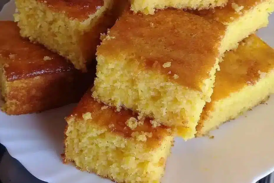 Receita de Bolo de Milho