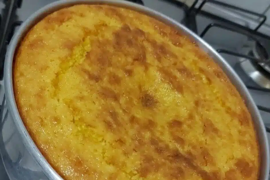 Receita de Bolo de Milho