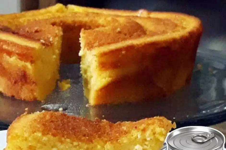 Receita de Bolo de Milho e Leite Condensado