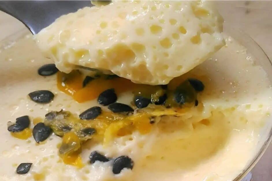 Receita de Mousse Gelado de Maracujá