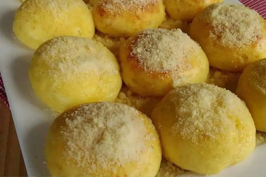 Receita de Pãozinho de Minuto