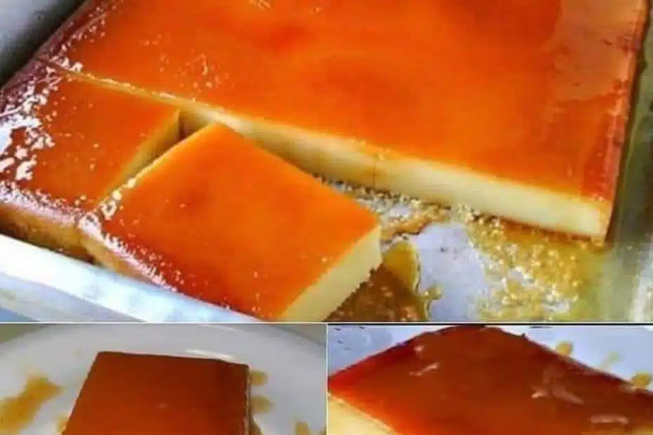 Pudim Caipira prático e delicioso