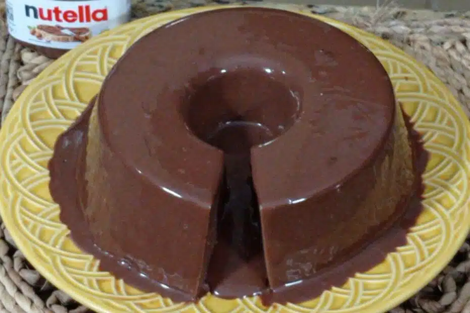 Pudim de Nutella Super Fácil de Fazer