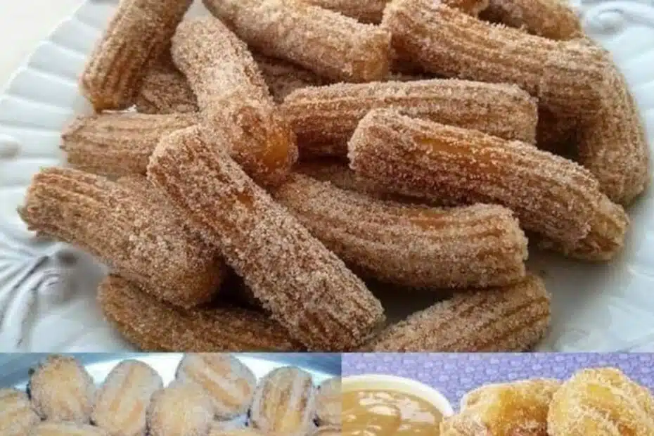 Receita de Mini Churros