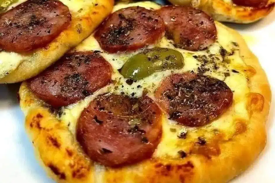 Receita de Pizzas Fáceis e Deliciosas