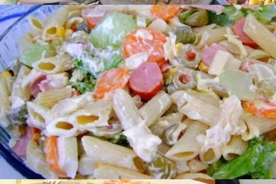 Como Fazer Salada de Macarrão