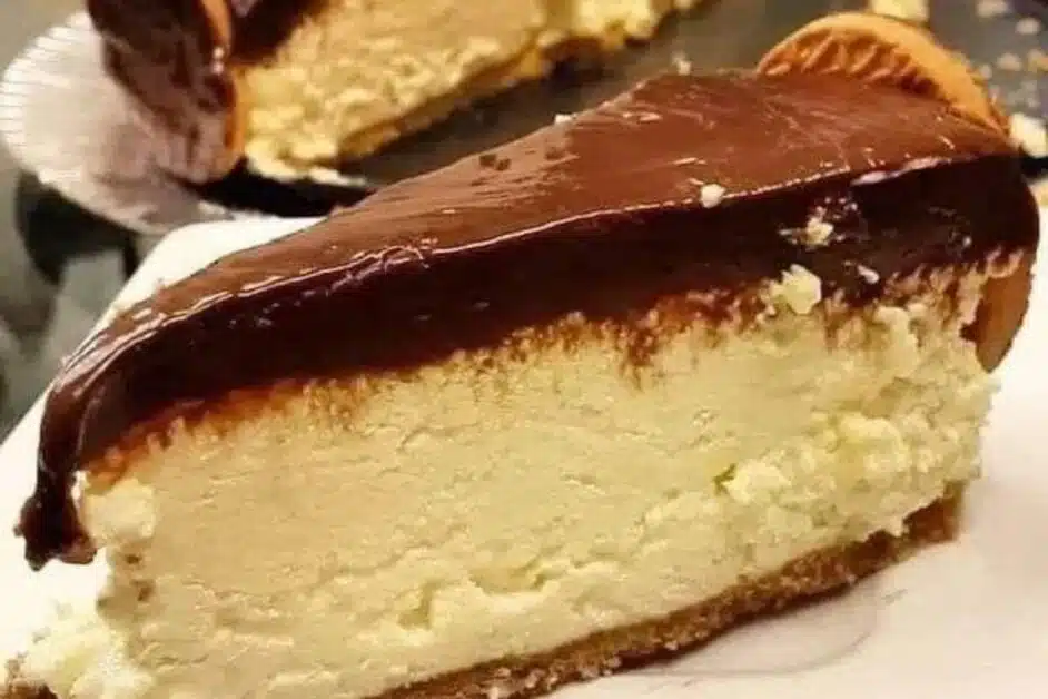 Torta Holandesa de Creme de Maracujá