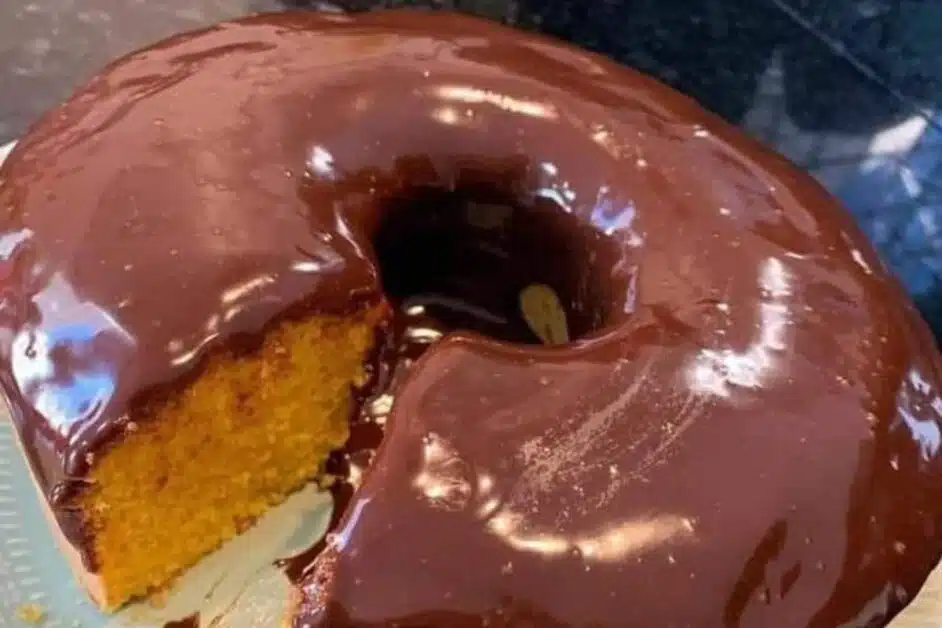 Receita de Bolo de Cenoura com Nutella