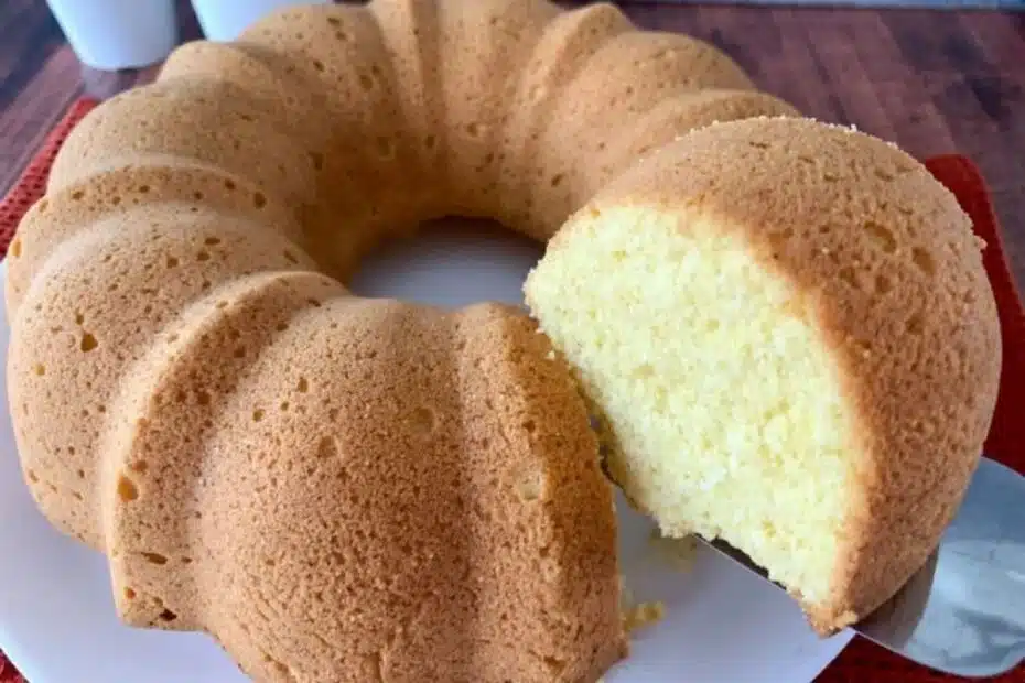 Receita de Bolo de Fubá Com Coco