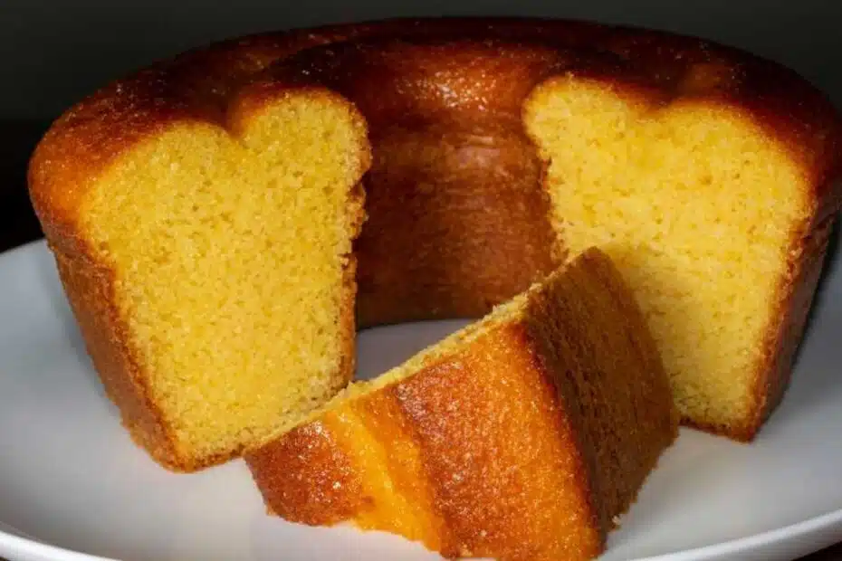 Receita de Bolo de Fubá sem Glúten