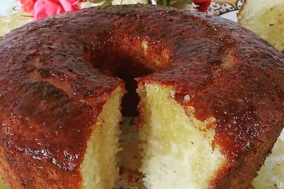 Receita de Bolo de Laranja Fofinho