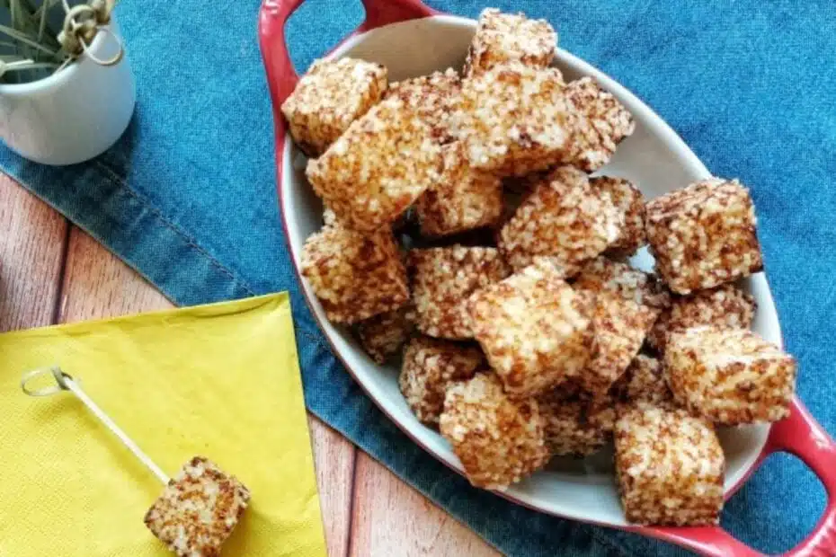 Receita de Dadinhos de Tapioca