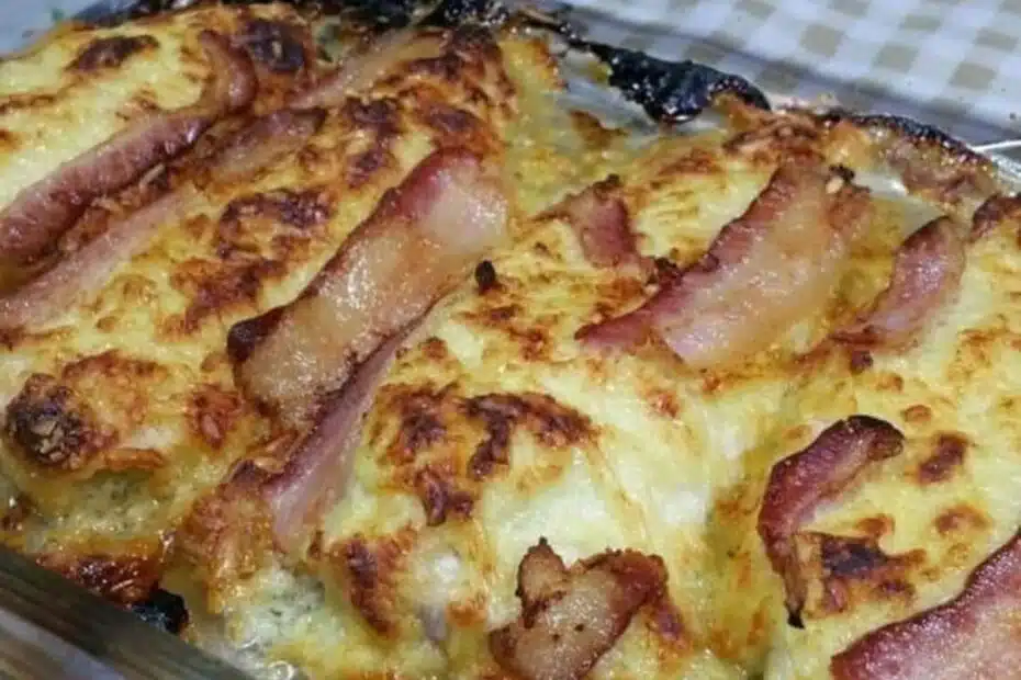 Receita de Filé de Frango com Bacon delicioso