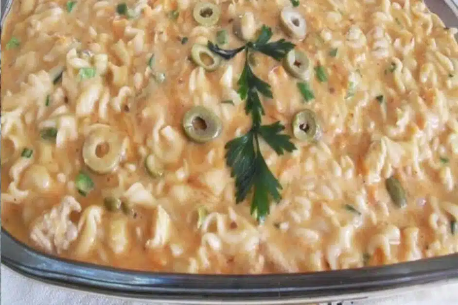 Receita de Macarrão cremoso