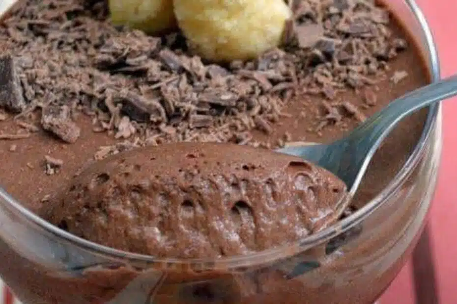 Receita de Mousse de Chocolate