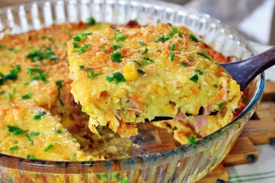 Receita de Omelete de Forno