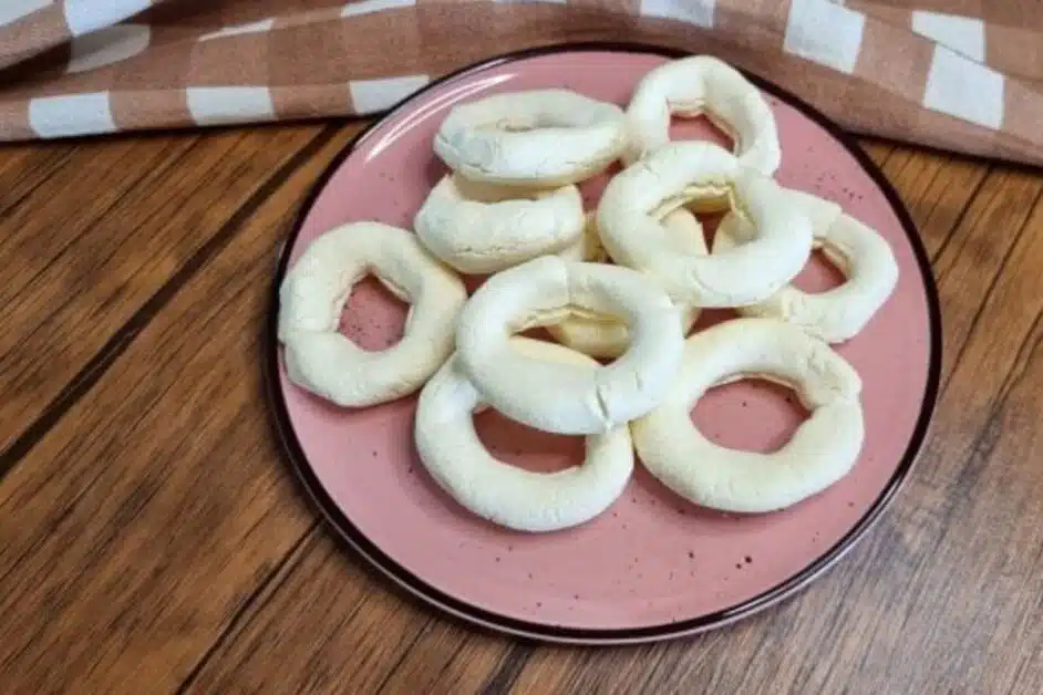 Receita de Rosquinha de Polvilho Fit